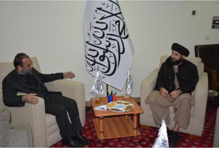 Mullah Yaqoob meets Iran’s deputy ambassador 