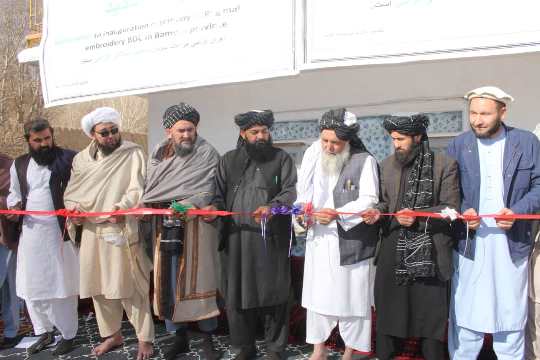 Vocational training center opens in Bamyan