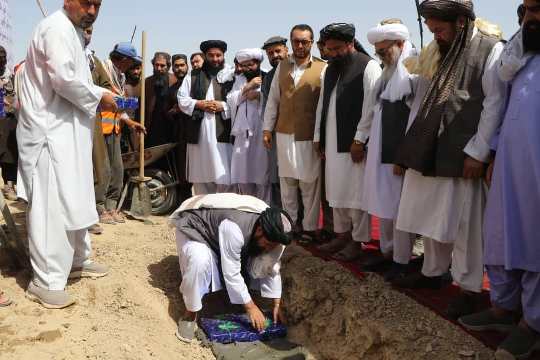 Foundation stone of religious seminary laid in Uzbekistan 