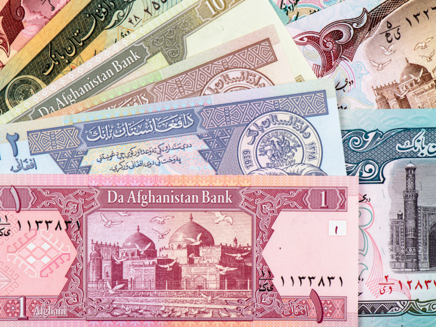 Afghani falls to record low against dollar