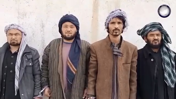 Four thieves held, weapons seized in Samangan 