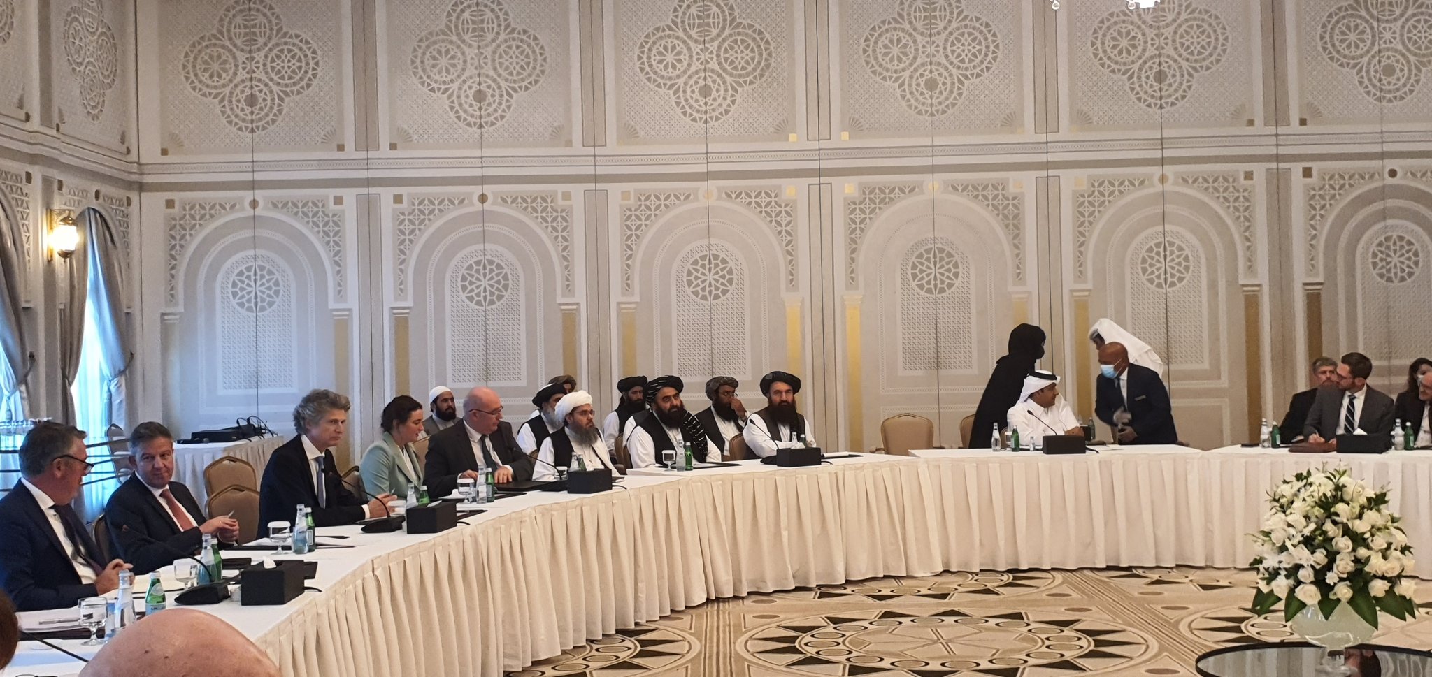 Taliban urge world to remove sanctions, formally recognize IEA government