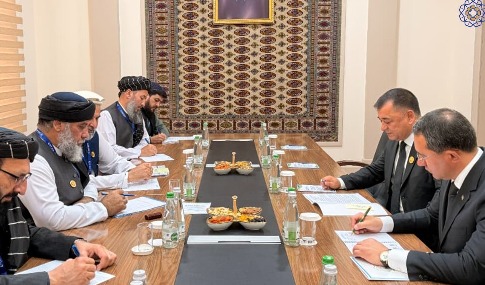 Azizi meets deputy chairman of Turkmenistan’s cabinet of ministers