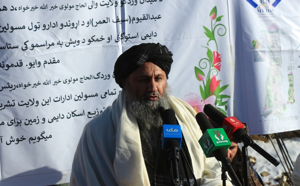 Distribution of land among refugees started in Wardak