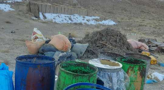 2 narcotics factories destroyed in Wardak