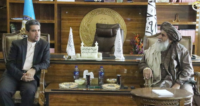 Nangarhar governor, Iranian consul general discuss expansion of trade