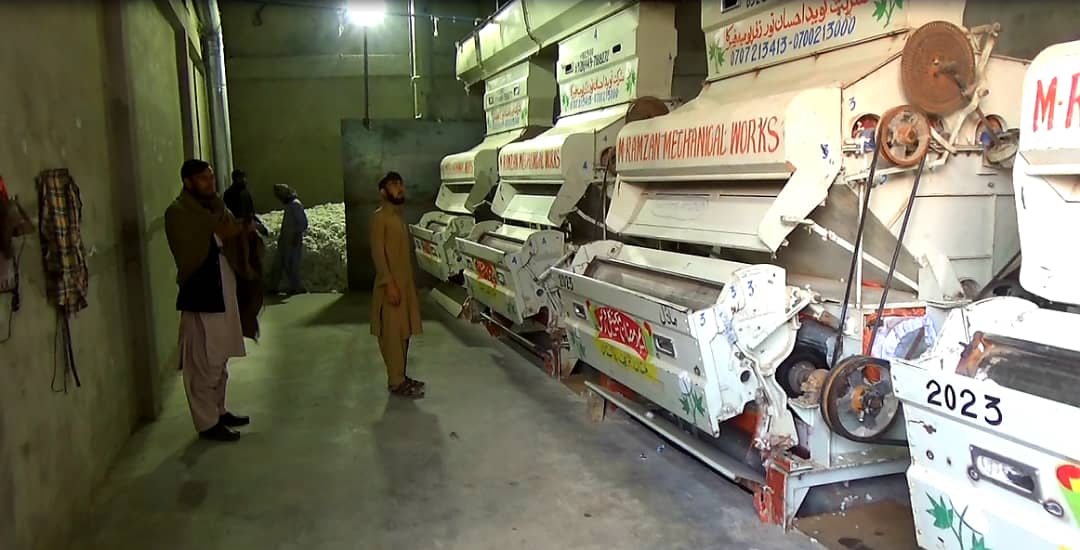 Cotton processing factory inaugurated in Helmand