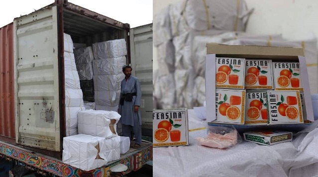 Substandard food items imported to Khost rejected, returned to Pakistan