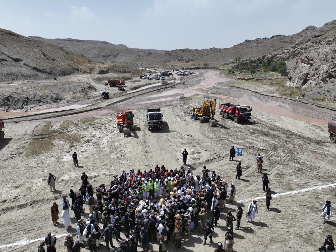 Construction of Paltuni water dam started in Paktika