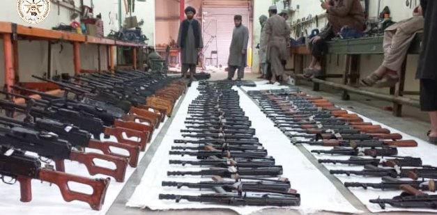 26 smuggled weapons seized in Paktia