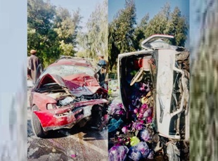 Eight suffer casualties in road mishap on Kabul-Jalalabad highway 