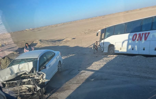 Two killed, five injured in road mishap 