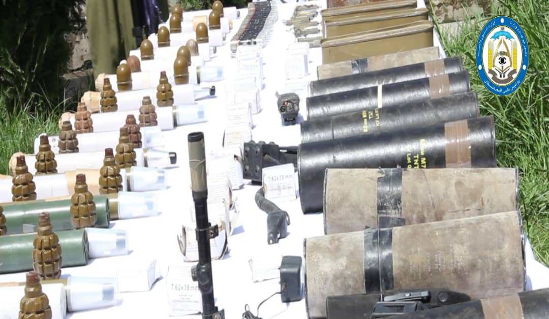 Dozens of weapons seized separately 