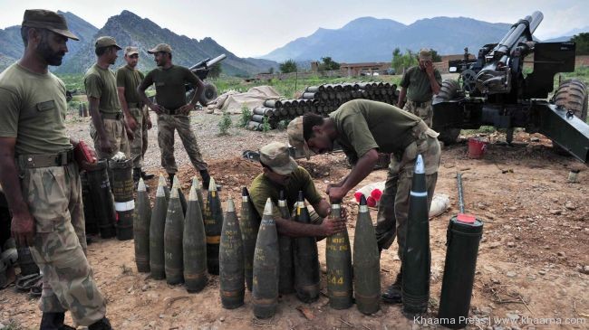 Pakistan again fires dozens of shells at Kunar, no casualties reported