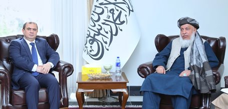 Ambassador of Azerbaijan meets Abbas Stanikzai