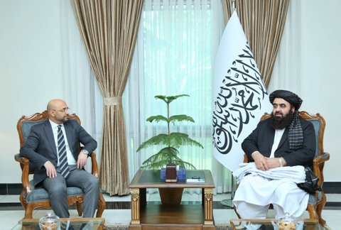 Amir Khan Muttaqi meets new head of Turkey's diplomatic mission for Afghanistan