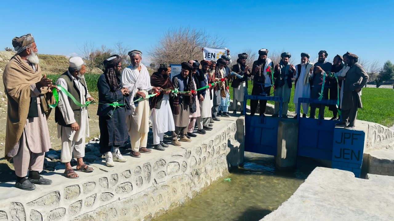 Water supply project completed with Japanese assistance in Chaparhar