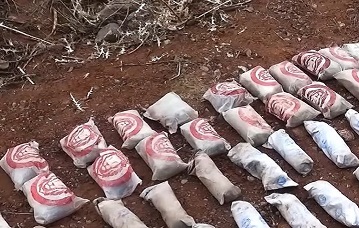 Tajik forces seize 58 kilograms of drugs smuggled from Afghanistan 