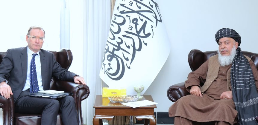 Stanekzai , Dickson discuss strengthening bilateral ties 