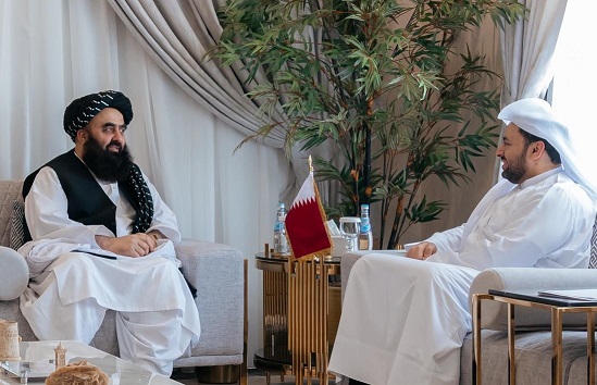 Muttaqi terms Qatar’s assistance in development, humanitarian sectors of Afghanistan as valuable 