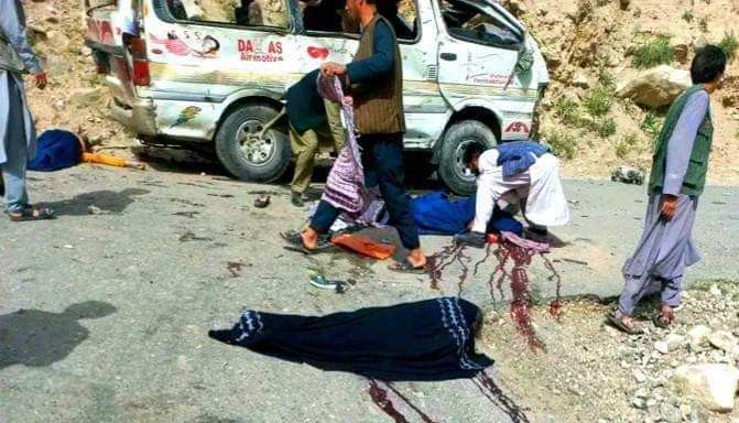 Badakhshan: Seven killed, 14 injured in road mishap
