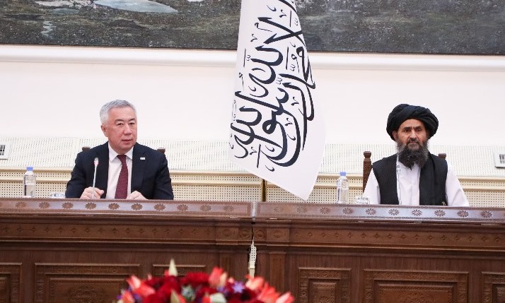 Afghanistan and Kazakhstan discuss extension of new railway network
