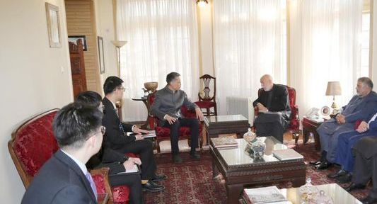 Karzai, Chinese ambassador discuss situation of Afg, region
