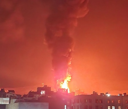 Fire causes losses of properties in Herat