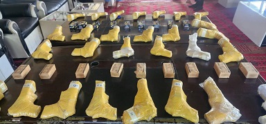 Weapons smuggled from Pakistan seized