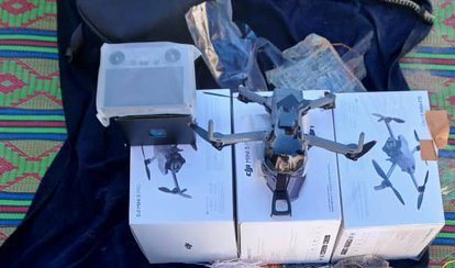 Camera drones, weapons seized in Kandahar, Nangarhar