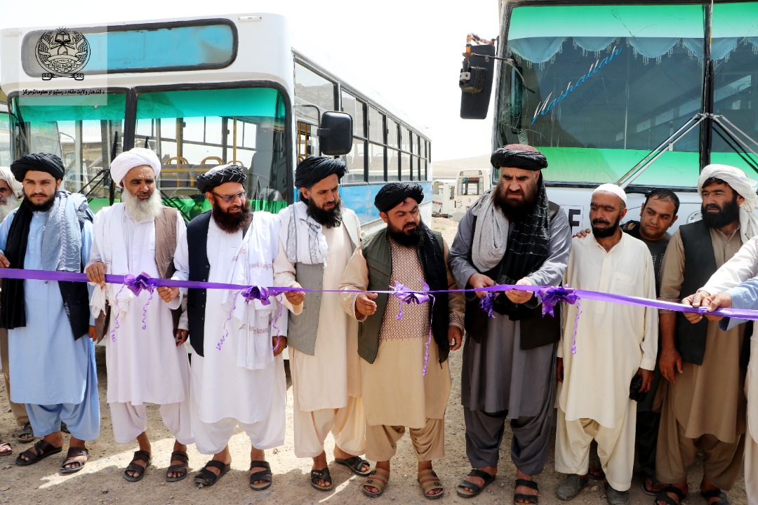 National bus service launched in Kandahar 