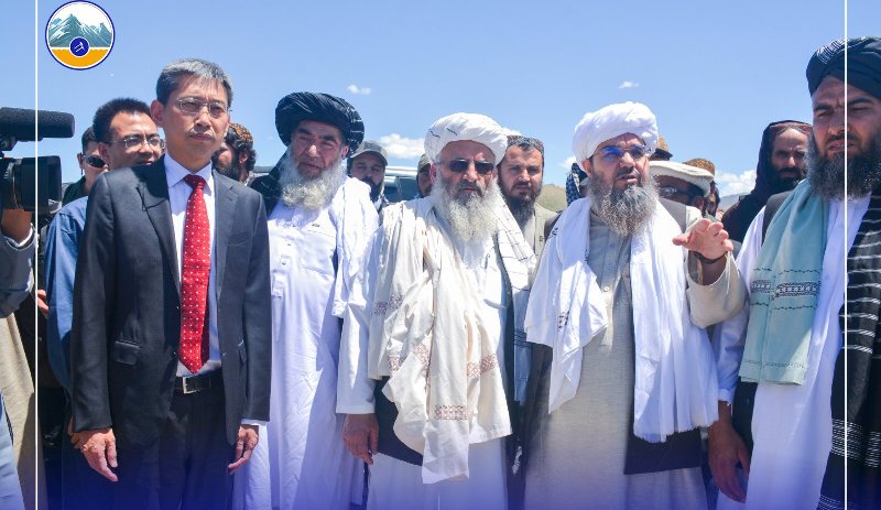 Afghan officials, Chinese ambassador visit Ainak copper mines