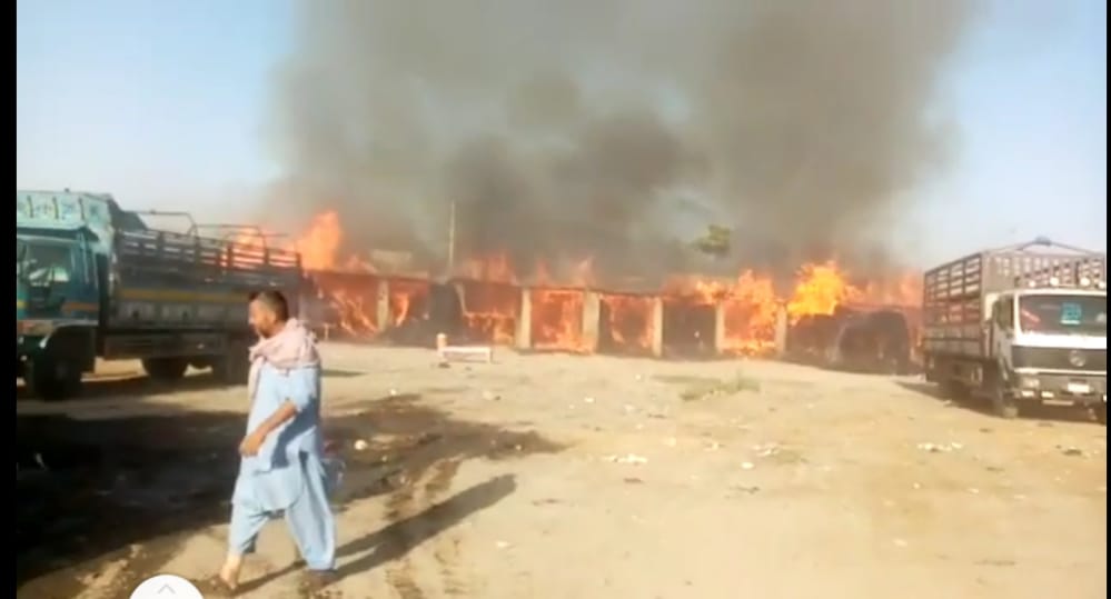 Fire causes loss of property in Herat