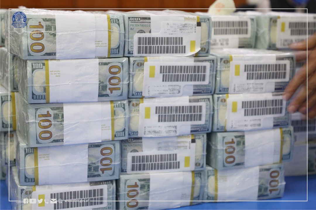Afghanistan receives another trance of $40m int’l cash humanitarian aid