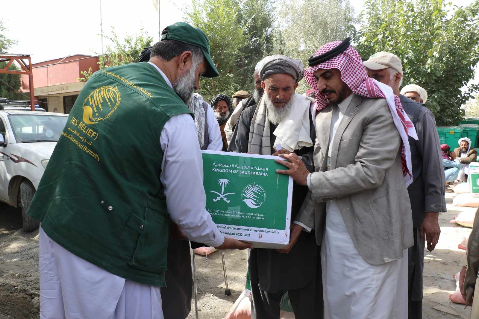KS Relief launches food aid distribution drive in Maidan Wardak