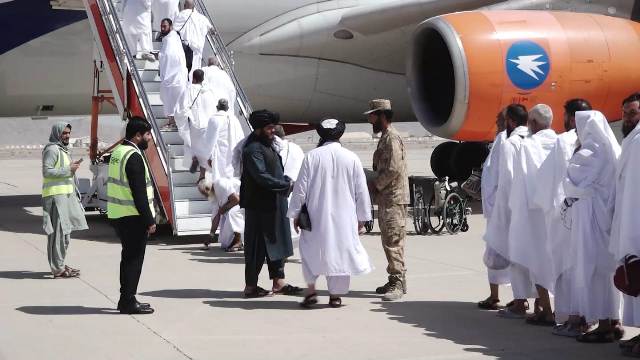 Transportation of Afghan pilgrims to Saudi Arabia completed 