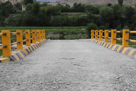 Bridge constructed in Paktiya’s Jani Khel district 