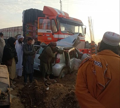 Five killed in road mishap