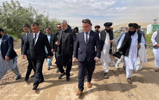 Turkmen delegation arrives in Herat