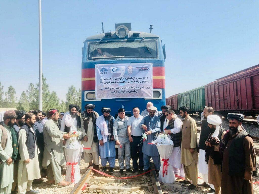Economic corridor between Afghanistan, China, Uzbekistan, Kyrgyzstan inaugurated in Balkh 