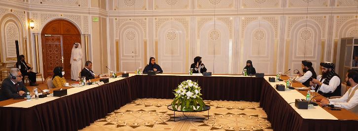Muttaqi meets high-level officials of Qatar, Indonesia in Doha 