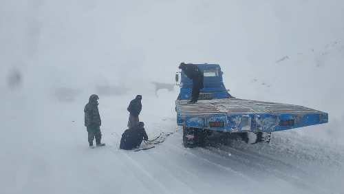 One died, two rescued after being trapped by snow in Sar-e- Pul