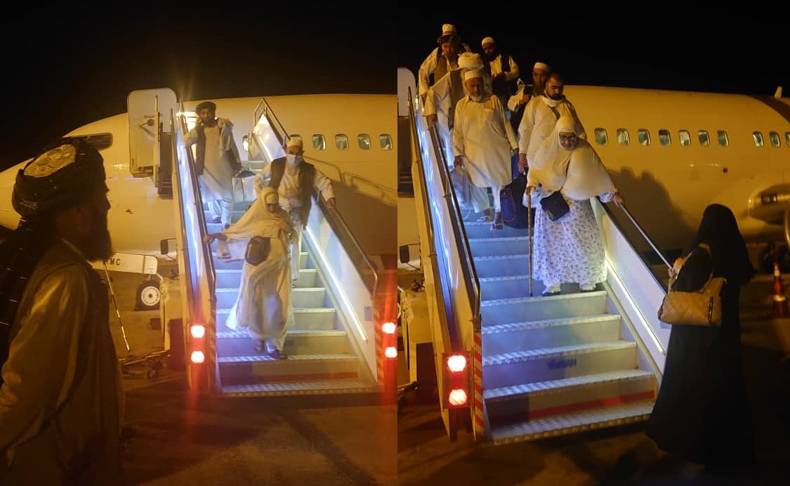 Last group of Afghan hujjaj returns home