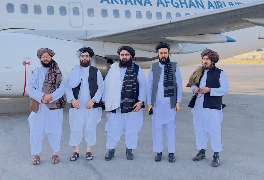 Maulvi Amir khan Muttaqi leaves for Russia