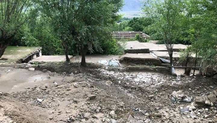Flash floods cause damages in Badakhshan