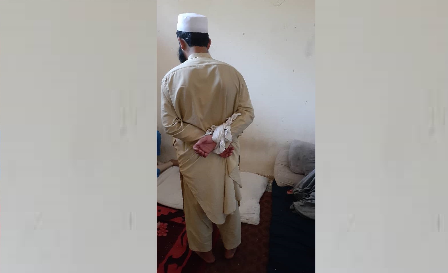 Man held on charges of killing his mother, brother in Laghman 