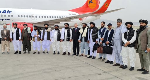 High-level Taliban delegation leaves for Tashkent to attend conference on Afghanistan