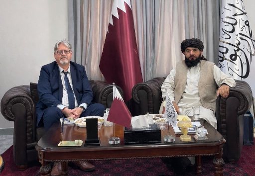 Suhail Shaheen meets Dutch, French envoys in Doha