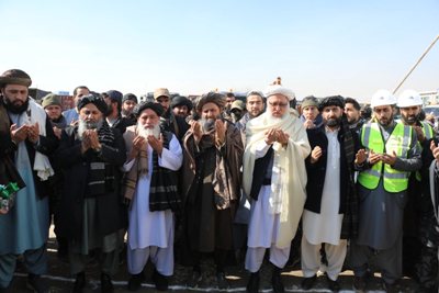 Construction of Kabul-Bagram general road started 