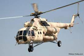 Helicopter crashes in Ghor